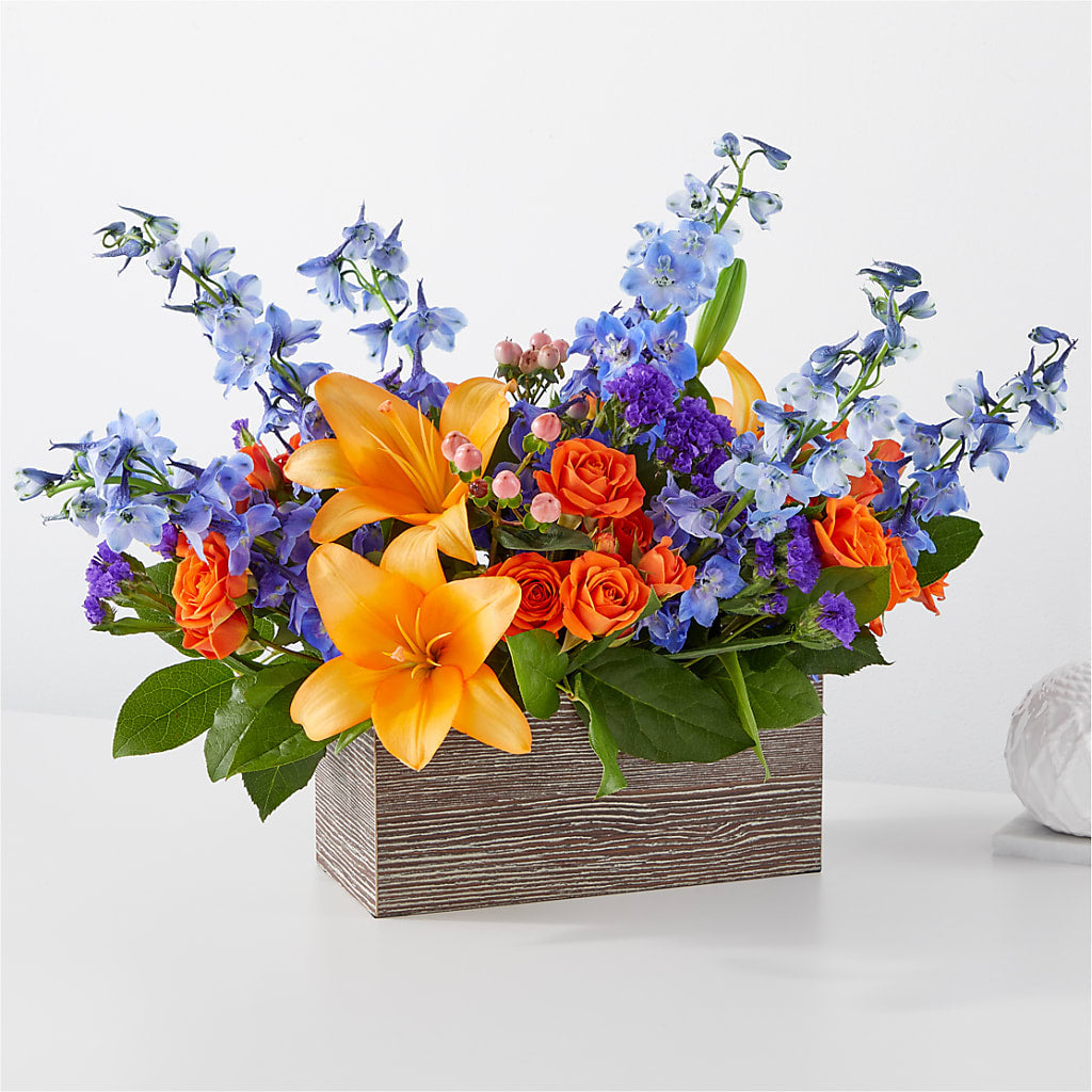 Radiant Citrus Box Bouquet – MOSER'S SUPERMARKET, Columbia MO
