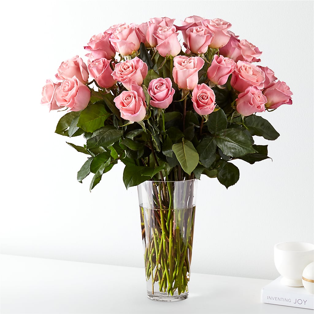 Long Stem Pink Rose Bouquet – MOSER'S SUPERMARKET, Columbia MO