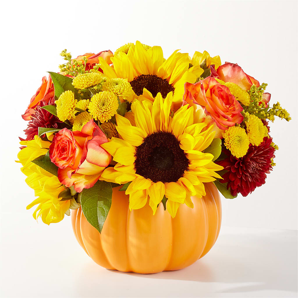 Golden Gourd Pumpkin Bouquet – MOSER'S SUPERMARKET, Columbia MO