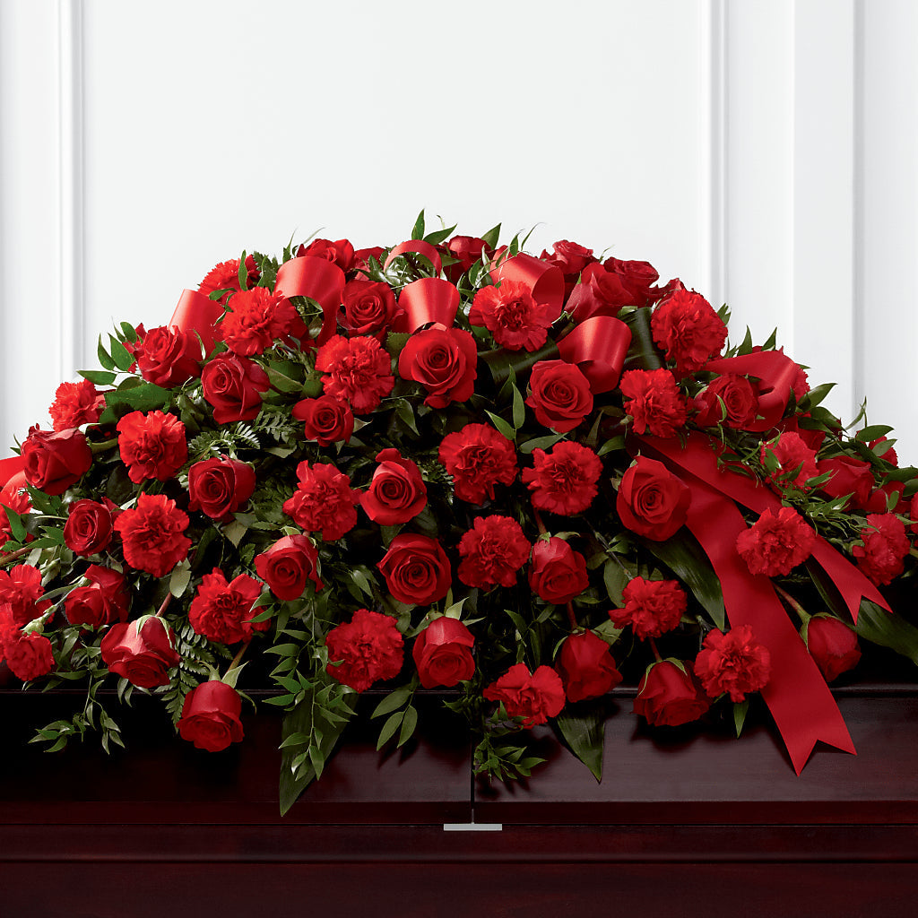 Tribute of Life Casket Spray – MOSER'S SUPERMARKET, Columbia MO