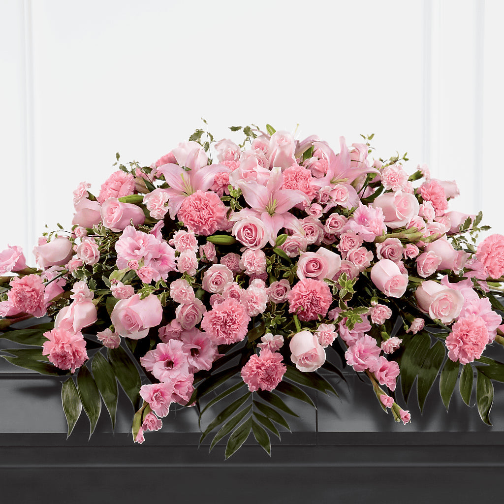 Garden of Comfort Casket Spray (Standard) – MOSER'S SUPERMARKET, Columbia MO