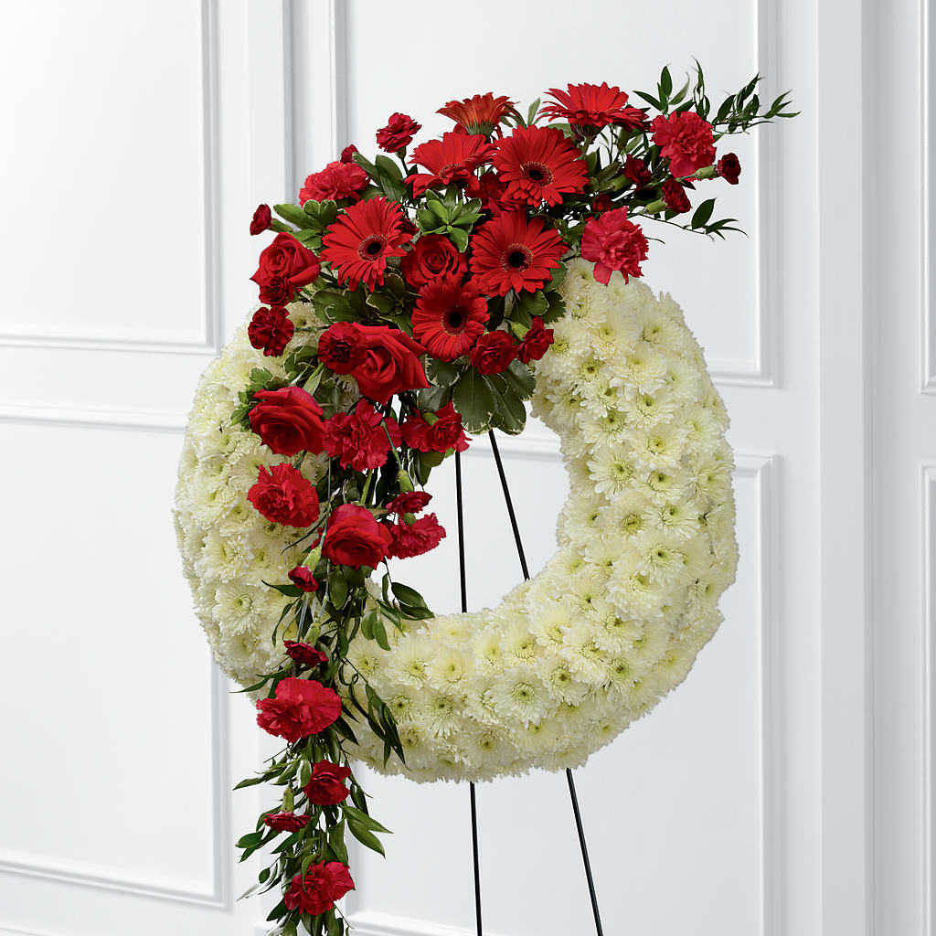 Graceful Tribute Wreath – MOSER'S SUPERMARKET, Columbia MO