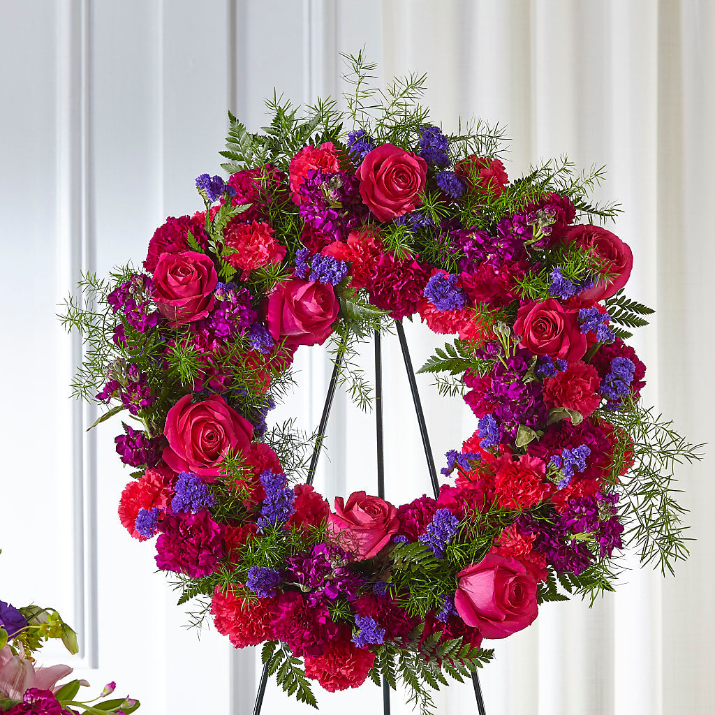 Calming Colors Wreath – MOSER'S SUPERMARKET, Columbia MO
