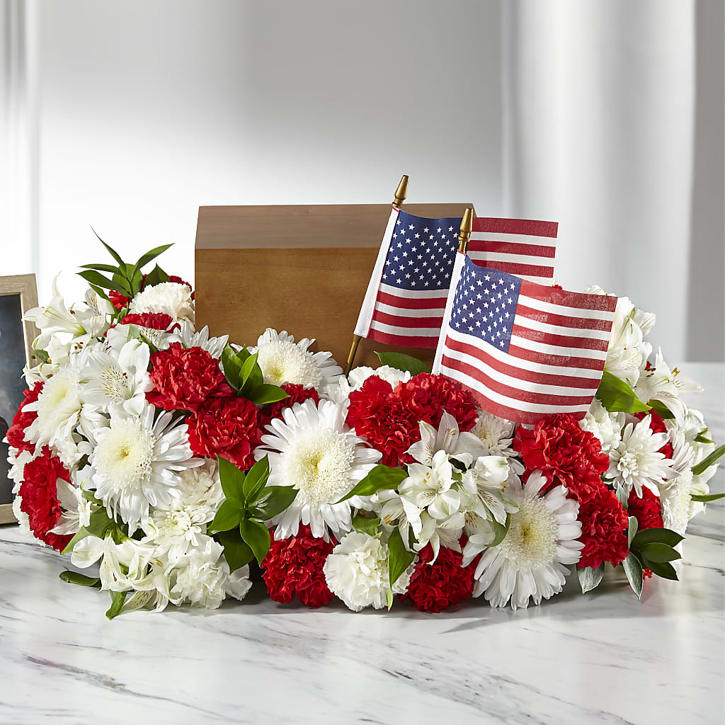 Spirit of Patriotism Cremation Adornment – MOSER'S SUPERMARKET, Columbia MO