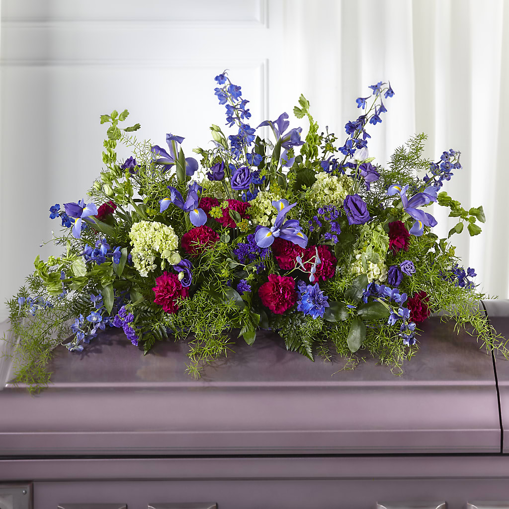 Always Treasured Casket Spray – MOSER'S SUPERMARKET, Columbia MO