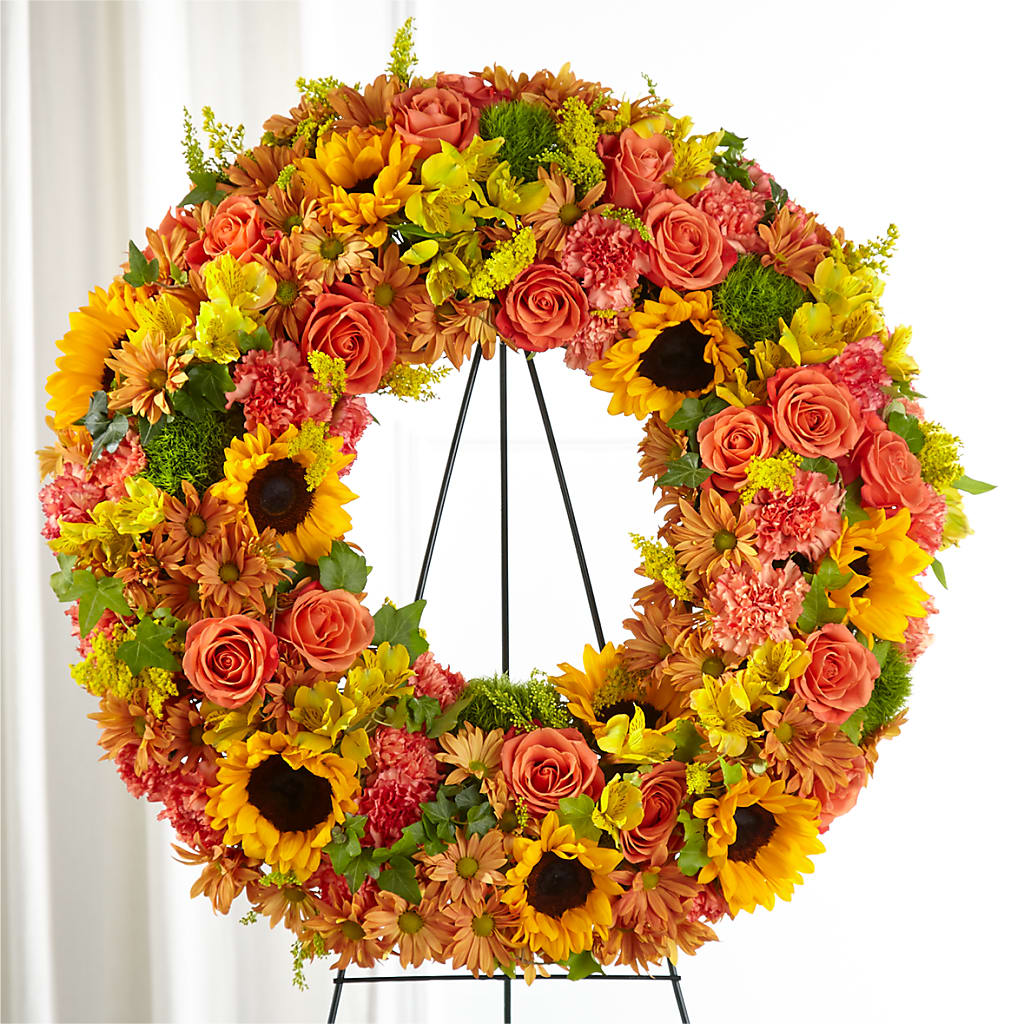 Autumnal Memories Wreath (Standard) – MOSER'S SUPERMARKET, Columbia MO