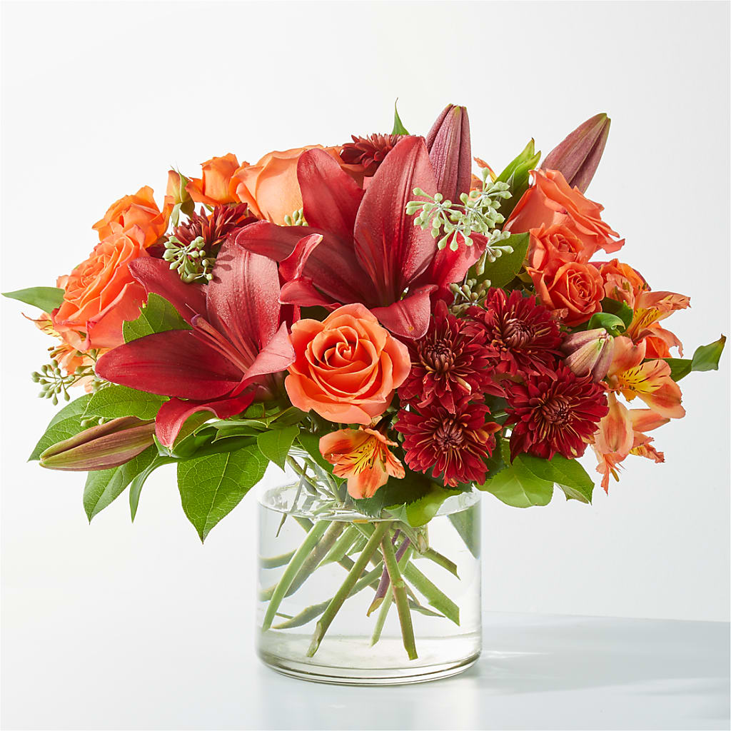 Crimson Leaves Bouquet – MOSER'S SUPERMARKET, Columbia MO