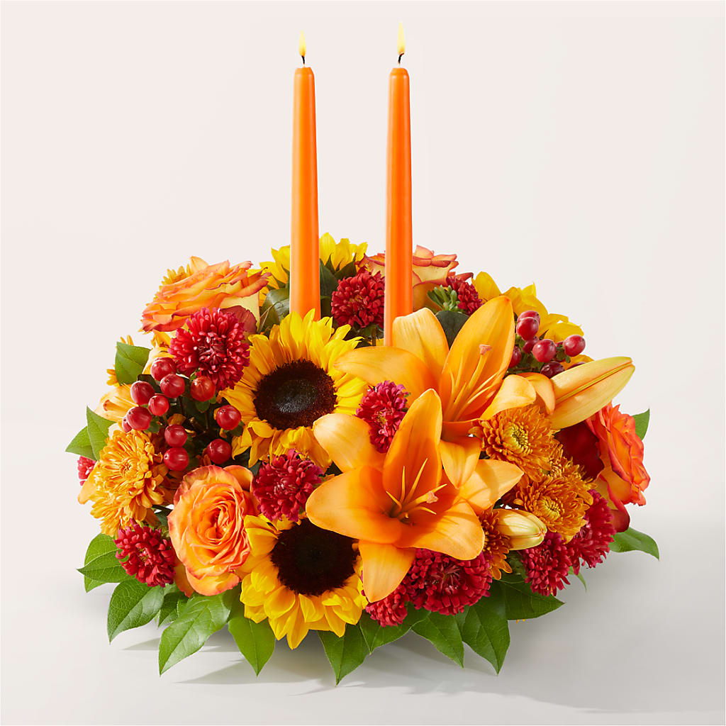 Grateful Centerpiece – MOSER'S SUPERMARKET, Columbia MO