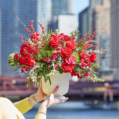 Big Red Bow Bouquet – MOSER'S SUPERMARKET, Columbia MO
