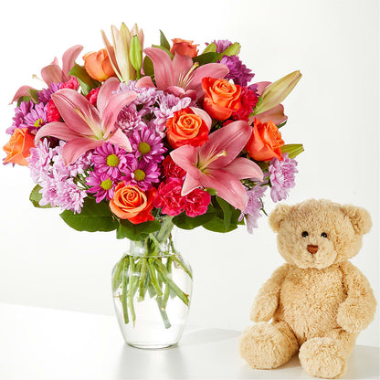 One and Only Bouquet and Bear Bundle – MOSER'S SUPERMARKET, Columbia MO