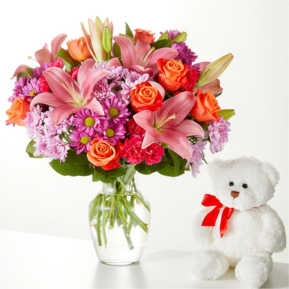 One and Only Bouquet and Bear Bundle – MOSER'S SUPERMARKET, Columbia MO