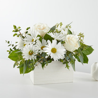 Fresh Linen Box Bouquet – MOSER'S SUPERMARKET, Columbia MO