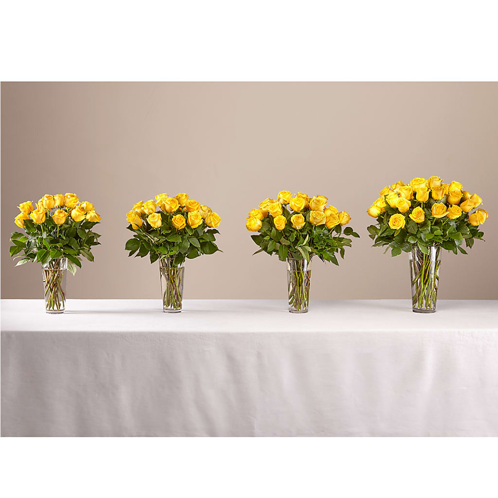 Long Stem Yellow Rose Bouquet – MOSER'S SUPERMARKET, Columbia MO