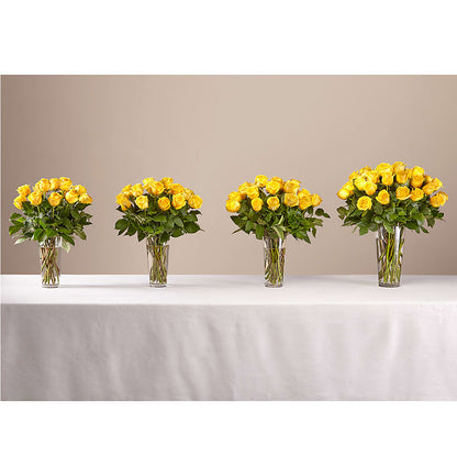 Long Stem Yellow Rose Bouquet – MOSER'S SUPERMARKET, Columbia MO