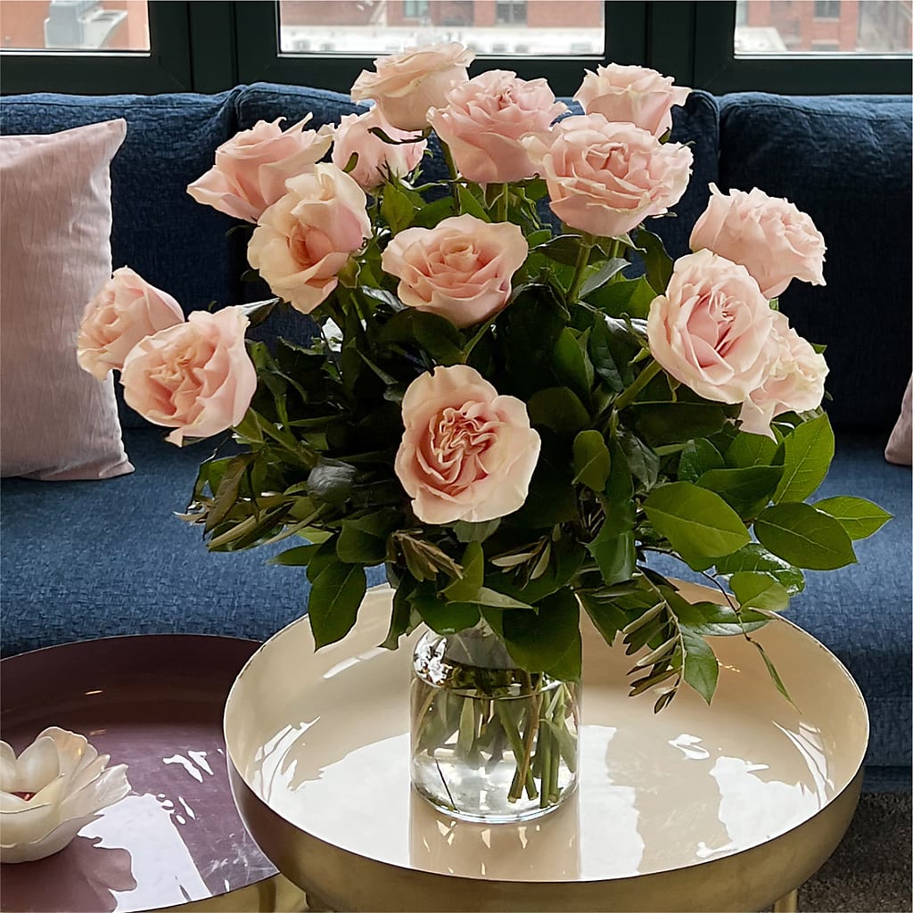 Long Stem Pink Rose Bouquet – MOSER'S SUPERMARKET, Columbia MO