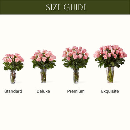 Long Stem Pink Rose Bouquet – MOSER'S SUPERMARKET, Columbia MO
