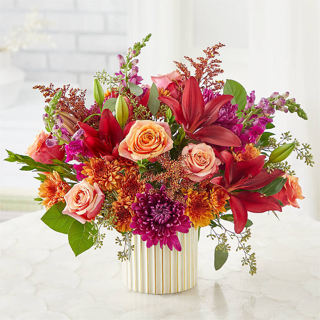 Burgundy Landscape Bouquet – MOSER'S SUPERMARKET, Columbia MO