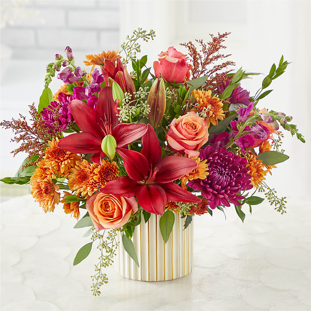 Burgundy Landscape Bouquet – MOSER'S SUPERMARKET, Columbia MO