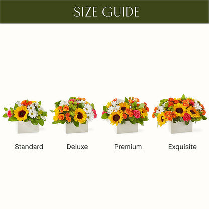 Sun-drenched Blooms Box Bouquet – MOSER'S SUPERMARKET, Columbia MO