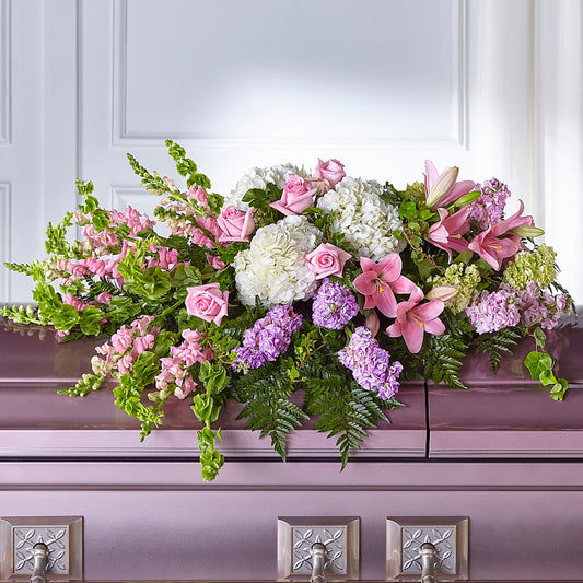 Life's Gratitude Casket Spray – MOSER'S SUPERMARKET, Columbia MO