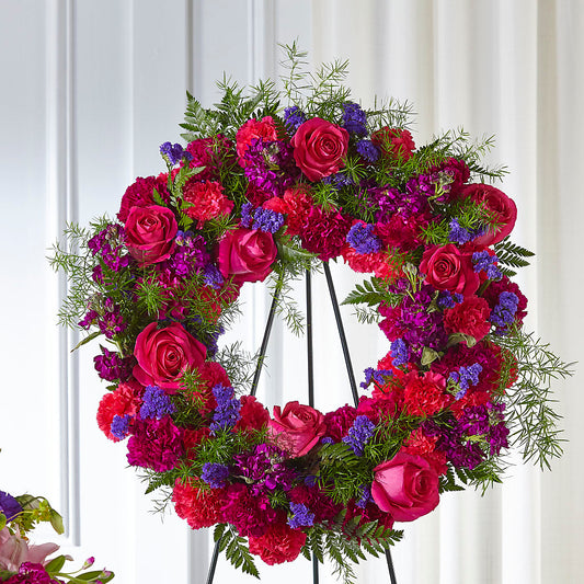 Calming Colors Wreath – MOSER'S SUPERMARKET, Columbia MO