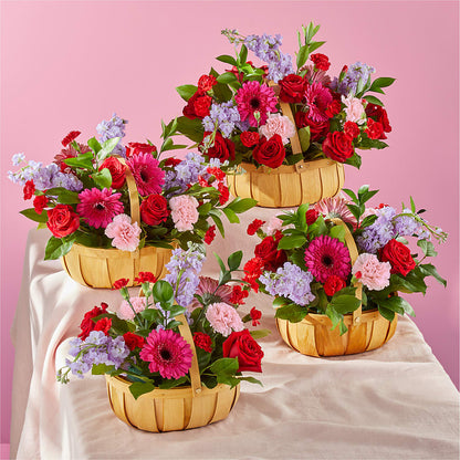 Pink Picnic Basket – MOSER'S SUPERMARKET, Columbia MO