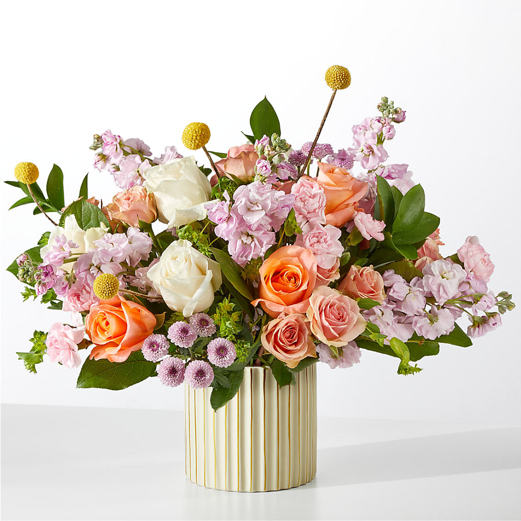 French Market Bouquet with Ivory Vase – MOSER'S SUPERMARKET, Columbia MO