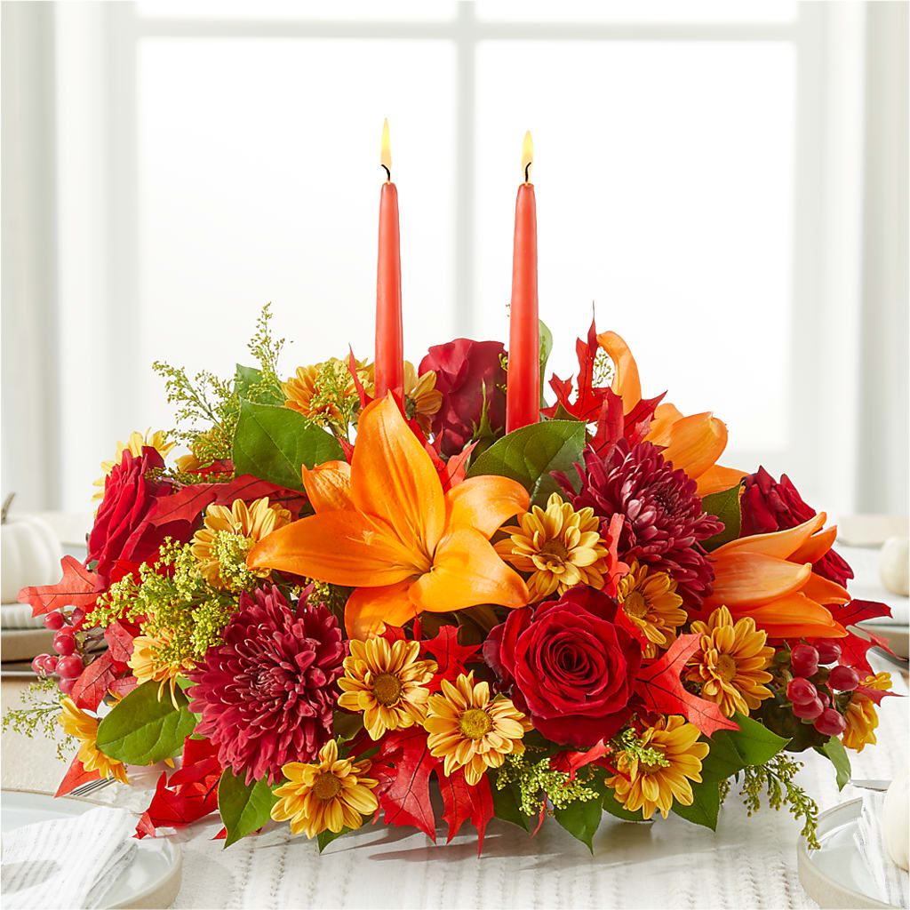 Autumn's Embrace Centerpiece – MOSER'S SUPERMARKET, Columbia MO