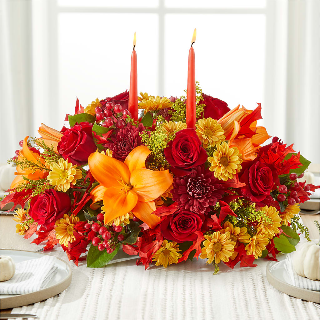 Autumn's Embrace Centerpiece – MOSER'S SUPERMARKET, Columbia MO