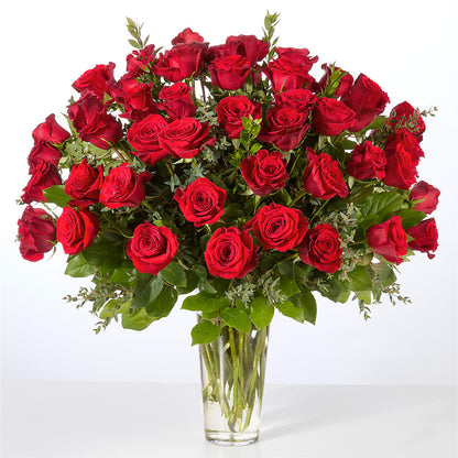 Forever Yours Fifty Stem Red Rose Bouquet – MOSER'S SUPERMARKET, Columbia MO